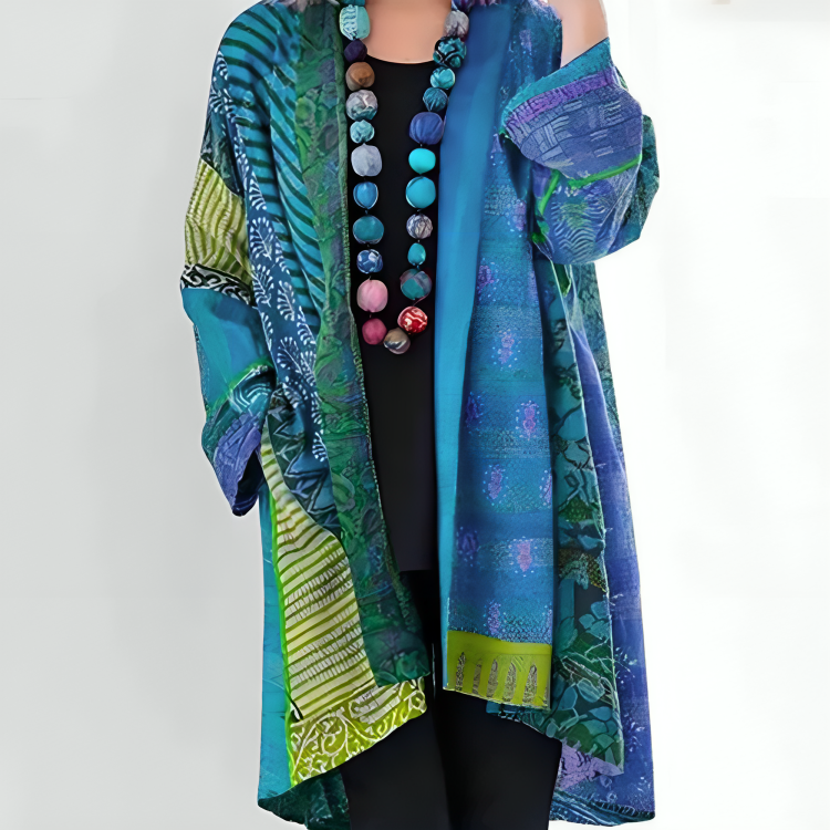 Mabel | Flowing Artistic Layer Cardigan for Arm & Tummy Coverage