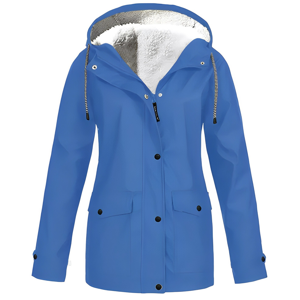 Elsa | Wind & Waterproof Fleece-lined Rain Coat