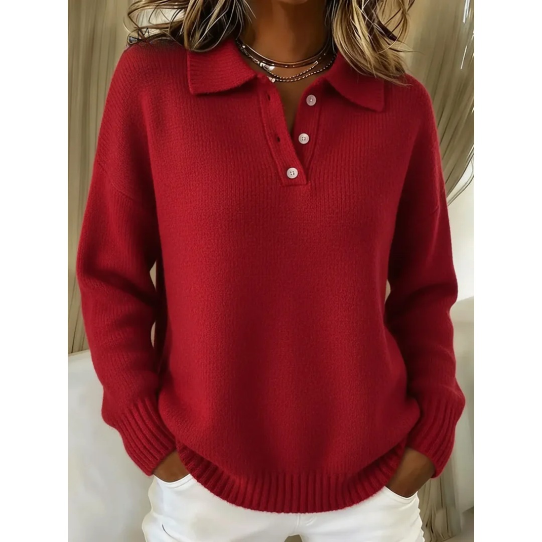 Women’s Cozy Knit Pullover Sweater