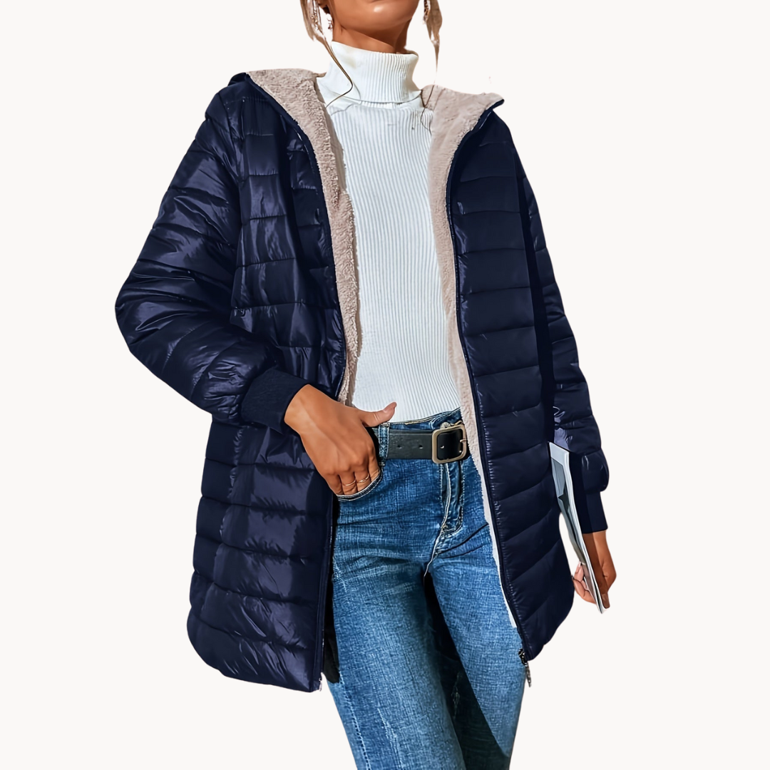 ENRICA | Light-Weight Fleece Lined Coat