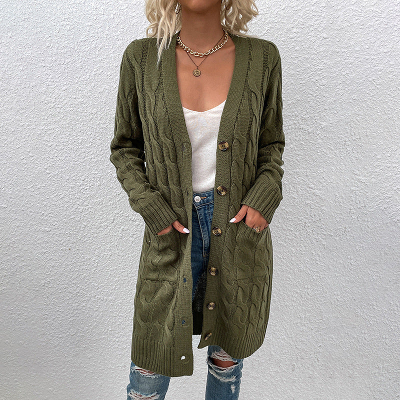 Juni | Longline Scandinavian Knit Cardigan