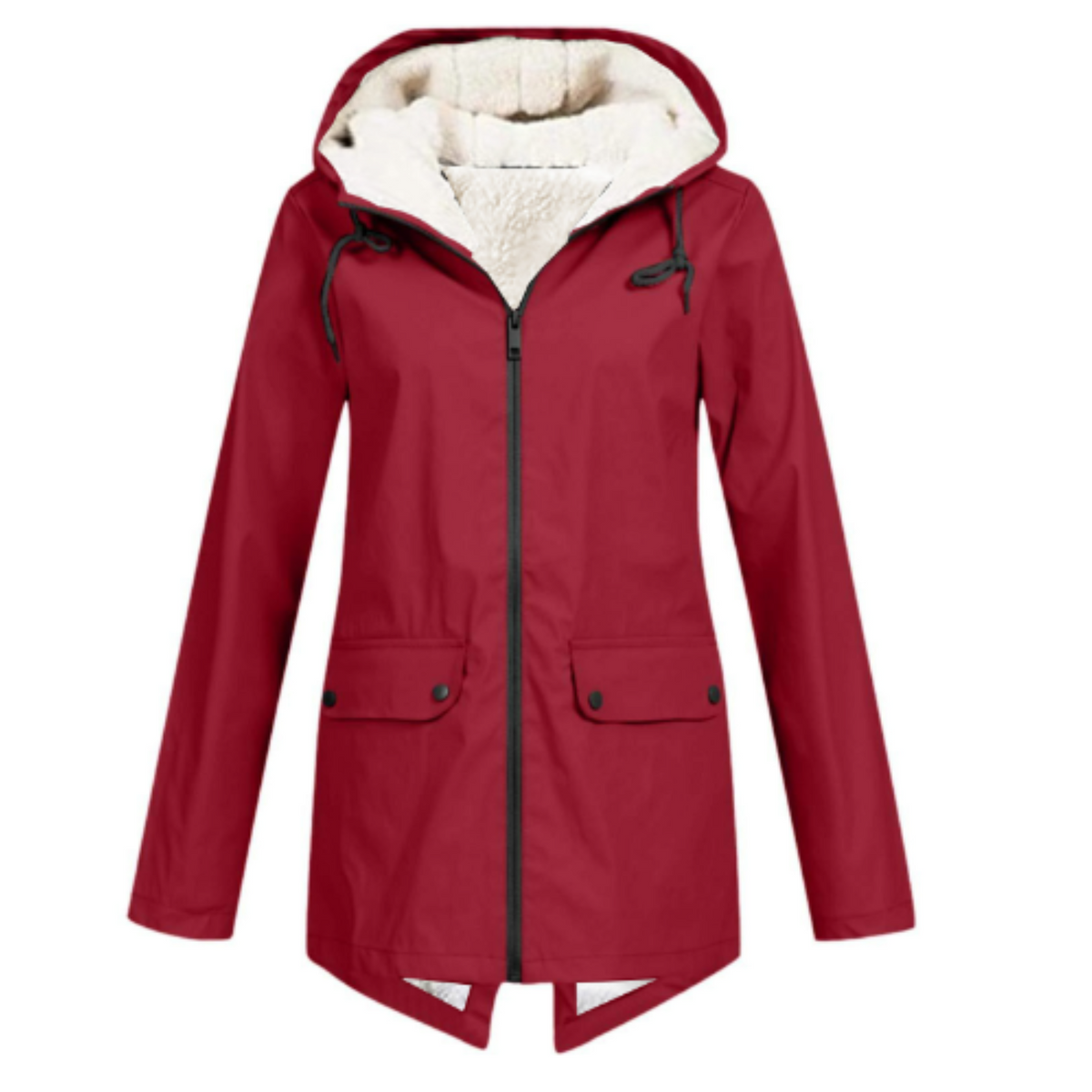 Viola | Wind & Waterproof Fleece-Lined Rain Jacket