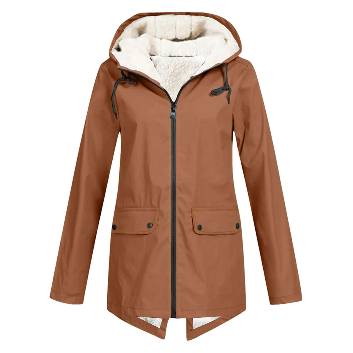 Viola | Wind & Waterproof Fleece-Lined Rain Jacket