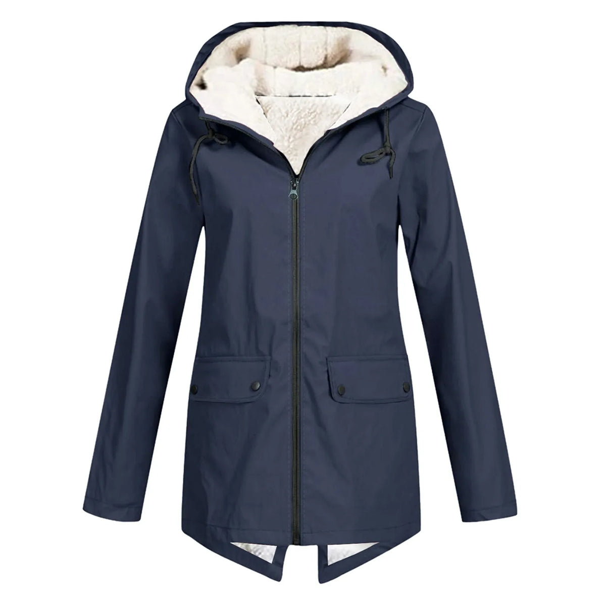 Viola | Wind & Waterproof Fleece-Lined Rain Jacket