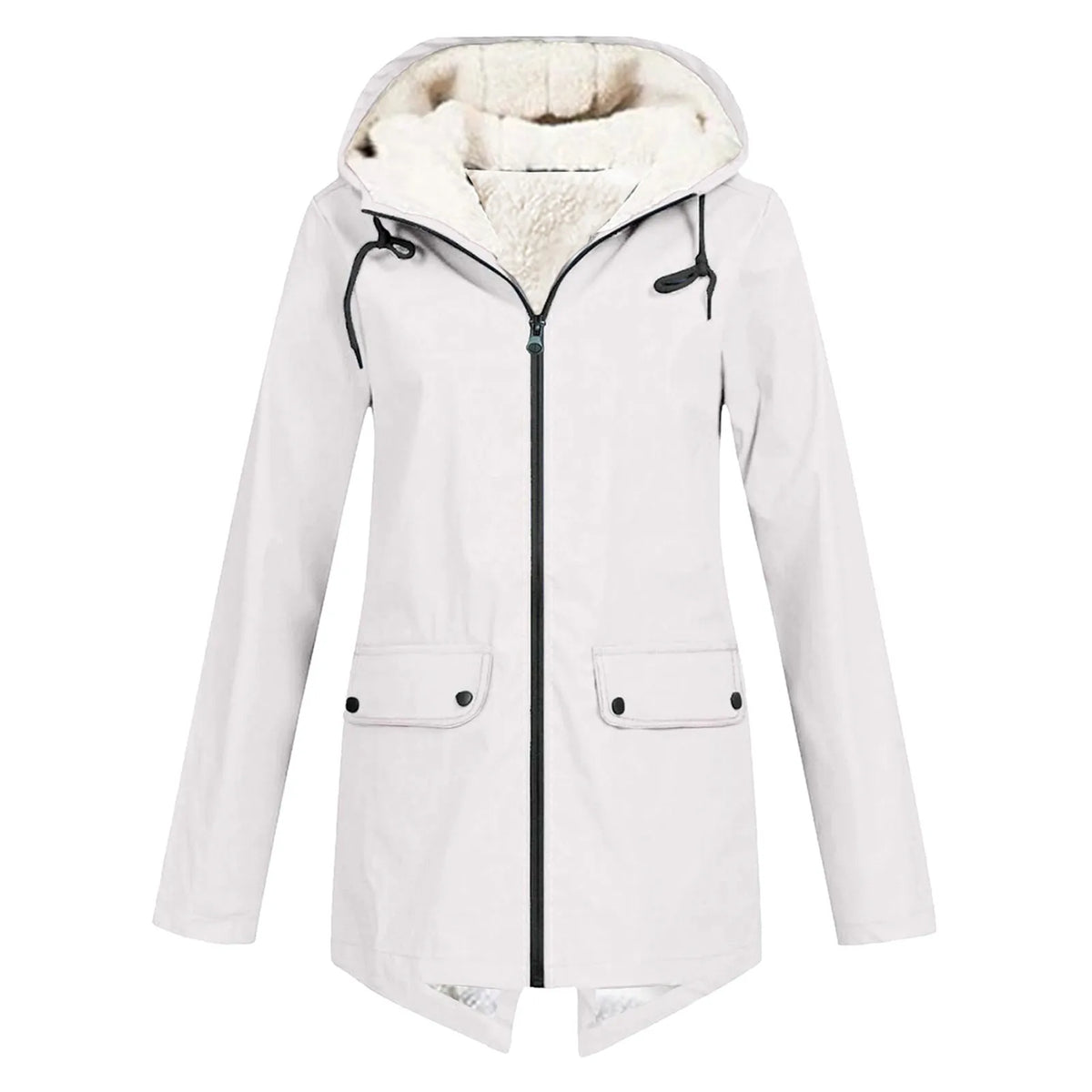 Viola | Wind & Waterproof Fleece-Lined Rain Jacket