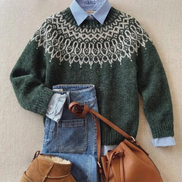 Men’s Vintage Knit Pullover Sweater
